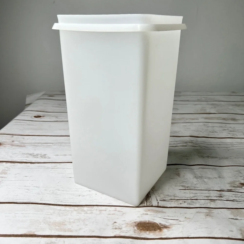 Tupperware Modular Mates Super Oval 5 Container White Airtight‎ 22 Cup Large